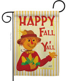 Fall Scarecrow - Harvest & Autumn Fall Vertical Impressions Decorative Flags HG137564 Made In USA