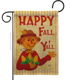 Fall Scarecrow - Harvest & Autumn Fall Vertical Impressions Decorative Flags HG137564 Made In USA