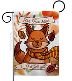 Fox Sake, Fall Yet - Harvest & Autumn Fall Vertical Impressions Decorative Flags HG192132 Made In USA