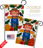 Sweetie Scarecrow - Harvest & Autumn Fall Vertical Impressions Decorative Flags HG192135 Made In USA