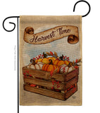 Harvest Time - Harvest & Autumn Fall Vertical Impressions Decorative Flags HG192299 Made In USA