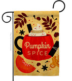 Fall Drinks - Harvest & Autumn Fall Vertical Impressions Decorative Flags HG192659 Made In USA