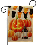 Halloween Lantern - Harvest & Autumn Fall Vertical Impressions Decorative Flags HG192680 Made In USA