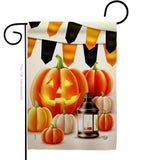 Halloween Lantern - Harvest & Autumn Fall Vertical Impressions Decorative Flags HG192680 Made In USA