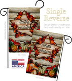 Autumn Farmhouse - Harvest & Autumn Fall Vertical Impressions Decorative Flags HG192704 Made In USA