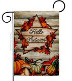 Autumn Farmhouse - Harvest & Autumn Fall Vertical Impressions Decorative Flags HG192704 Made In USA