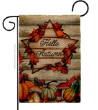 Autumn Farmhouse - Harvest & Autumn Fall Vertical Impressions Decorative Flags HG192704 Made In USA