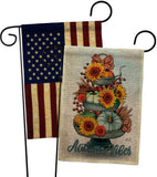 Autumn Vibes - Harvest Autumn Fall Vertical Impressions Decorative Flags HG130418 Made In USA