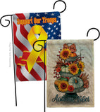 Autumn Vibes - Harvest Autumn Fall Vertical Impressions Decorative Flags HG130418 Made In USA