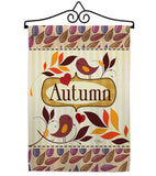 Birds Autumn - Harvest & Autumn Fall Vertical Impressions Decorative Flags HG113003 Made In USA