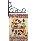 Birds Autumn - Harvest & Autumn Fall Vertical Impressions Decorative Flags HG113003 Made In USA