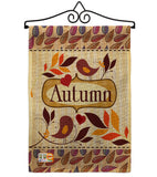 Birds Autumn - Harvest & Autumn Fall Vertical Impressions Decorative Flags HG113003 Made In USA