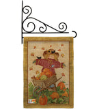 Scarecrow - Harvest & Autumn Fall Vertical Impressions Decorative Flags HG113043 Made In USA