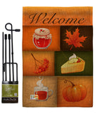 Scents of Harvest - Harvest & Autumn Fall Vertical Impressions Decorative Flags HG113050 Made In USA