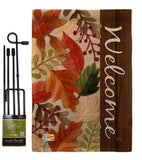 Autumn Leaves - Harvest & Autumn Fall Vertical Impressions Decorative Flags HG113082 Made In USA