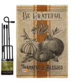 Autumn Farmhouse - Harvest & Autumn Fall Vertical Impressions Decorative Flags HG113097 Made In USA