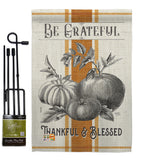 Autumn Farmhouse - Harvest & Autumn Fall Vertical Impressions Decorative Flags HG113097 Made In USA