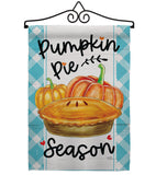 Pumpkin Pie - Harvest & Autumn Fall Vertical Impressions Decorative Flags HG113102 Made In USA