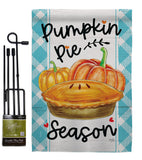 Pumpkin Pie - Harvest & Autumn Fall Vertical Impressions Decorative Flags HG113102 Made In USA