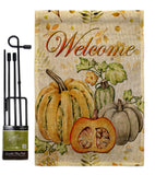 Pumpkin & Squash - Harvest & Autumn Fall Vertical Impressions Decorative Flags HG113111 Made In USA