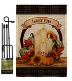 Autumn Candles - Harvest & Autumn Fall Vertical Impressions Decorative Flags HG113114 Made In USA