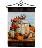 Fall Lantern - Harvest & Autumn Fall Vertical Impressions Decorative Flags HG113115 Made In USA