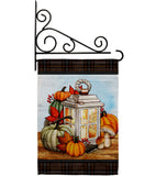 Fall Lantern - Harvest & Autumn Fall Vertical Impressions Decorative Flags HG113115 Made In USA