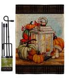 Fall Lantern - Harvest & Autumn Fall Vertical Impressions Decorative Flags HG113115 Made In USA