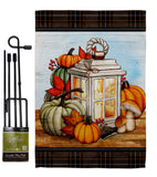 Fall Lantern - Harvest & Autumn Fall Vertical Impressions Decorative Flags HG113115 Made In USA