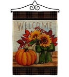 Pumpkin Bouquet - Harvest & Autumn Fall Vertical Impressions Decorative Flags HG113117 Made In USA