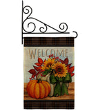 Pumpkin Bouquet - Harvest & Autumn Fall Vertical Impressions Decorative Flags HG113117 Made In USA