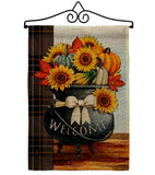 Autumn Fresh Pot - Harvest & Autumn Fall Vertical Impressions Decorative Flags HG113118 Made In USA