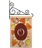 Autumn O Initial - Harvest & Autumn Fall Vertical Impressions Decorative Flags HG130041 Made In USA