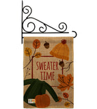 Sweater Time - Harvest & Autumn Fall Vertical Impressions Decorative Flags HG137107 Made In USA