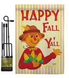 Fall Scarecrow - Harvest & Autumn Fall Vertical Impressions Decorative Flags HG137564 Made In USA