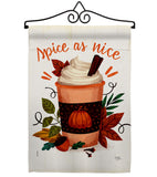 Spice As Nice - Harvest & Autumn Fall Vertical Impressions Decorative Flags HG137583 Made In USA