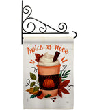 Spice As Nice - Harvest & Autumn Fall Vertical Impressions Decorative Flags HG137583 Made In USA