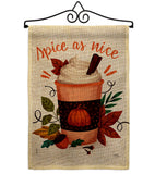 Spice As Nice - Harvest & Autumn Fall Vertical Impressions Decorative Flags HG137583 Made In USA