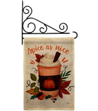 Spice As Nice - Harvest & Autumn Fall Vertical Impressions Decorative Flags HG137583 Made In USA