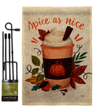 Spice As Nice - Harvest & Autumn Fall Vertical Impressions Decorative Flags HG137583 Made In USA