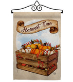 Harvest Time - Harvest & Autumn Fall Vertical Impressions Decorative Flags HG192299 Made In USA