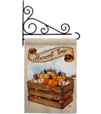 Harvest Time - Harvest & Autumn Fall Vertical Impressions Decorative Flags HG192299 Made In USA