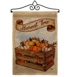 Harvest Time - Harvest & Autumn Fall Vertical Impressions Decorative Flags HG192299 Made In USA