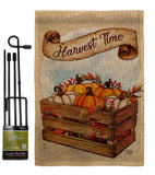 Harvest Time - Harvest & Autumn Fall Vertical Impressions Decorative Flags HG192299 Made In USA