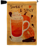 Sweet & Spicy - Harvest & Autumn Fall Vertical Impressions Decorative Flags HG192662 Made In USA