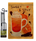 Sweet & Spicy - Harvest & Autumn Fall Vertical Impressions Decorative Flags HG192662 Made In USA