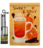 Sweet & Spicy - Harvest & Autumn Fall Vertical Impressions Decorative Flags HG192662 Made In USA