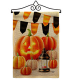 Halloween Lantern - Harvest & Autumn Fall Vertical Impressions Decorative Flags HG192680 Made In USA