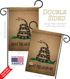 Gadsden - Historic Americana Vertical Impressions Decorative Flags HG108401 Made In USA