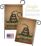 Gadsden - Historic Americana Vertical Impressions Decorative Flags HG108401 Made In USA